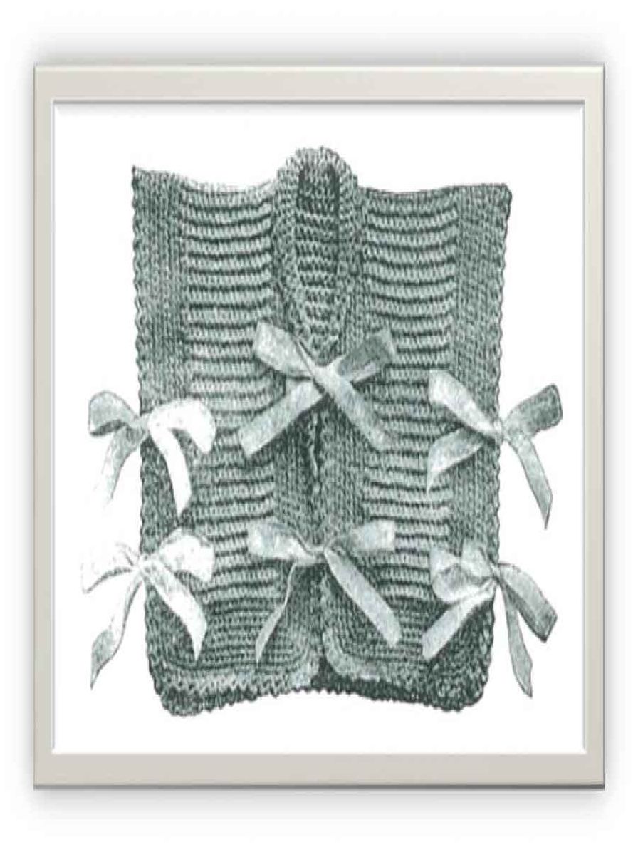 PATTERN #1111 JENNY VEST VINTAGE CROCHET