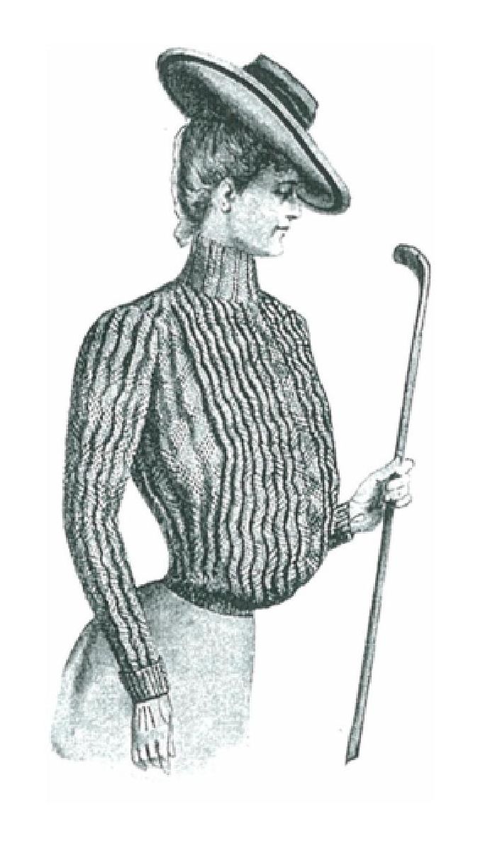 PATTERN #1169 LILLY SWEATER VINTAGE KNITTING