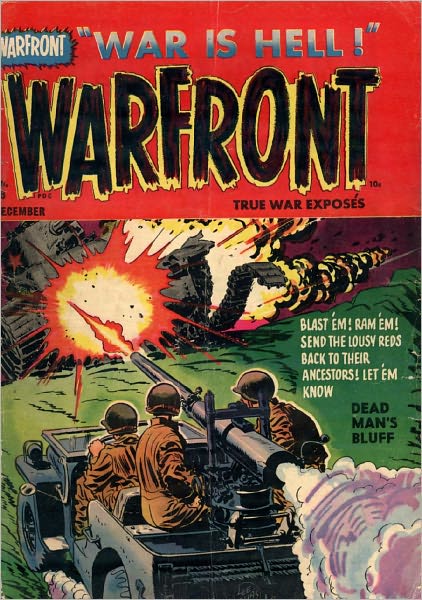 Warfront Number 18 War Comic Book