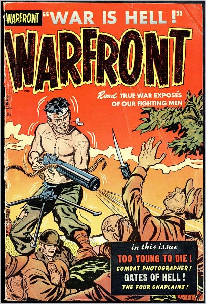 Warfront Number 3 War Comic Book