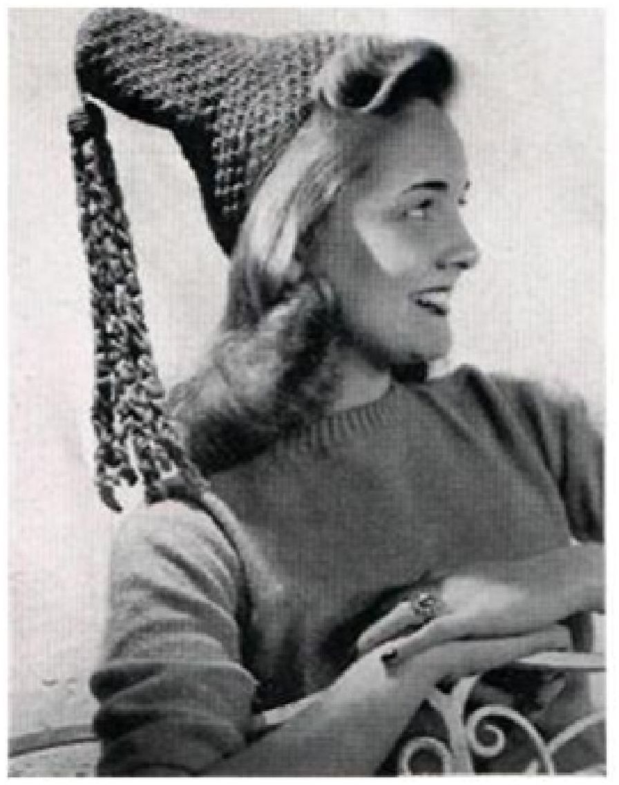 PATTERN #1413 MAD HATTER VINTAGE KNITTING