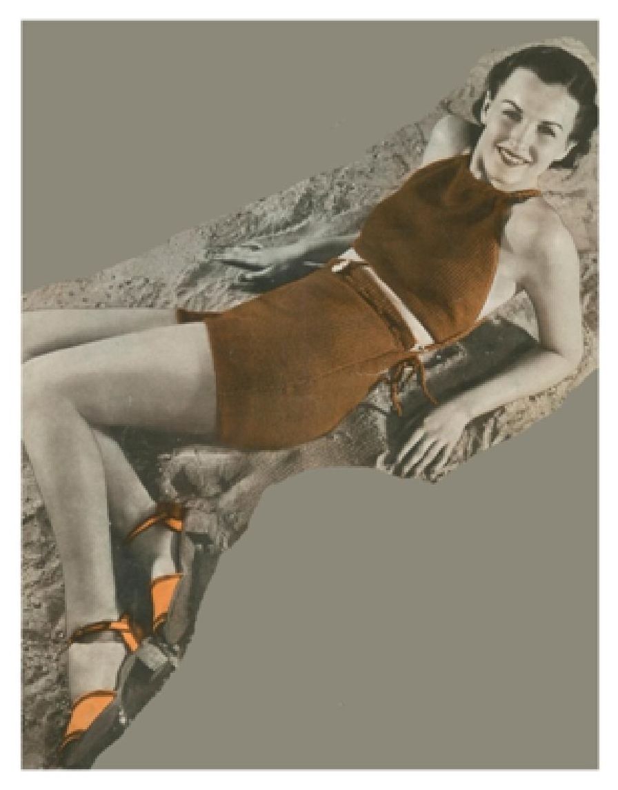 PATTERN #1418 KYLA BATHING SUIT VINTAGE KNITTING