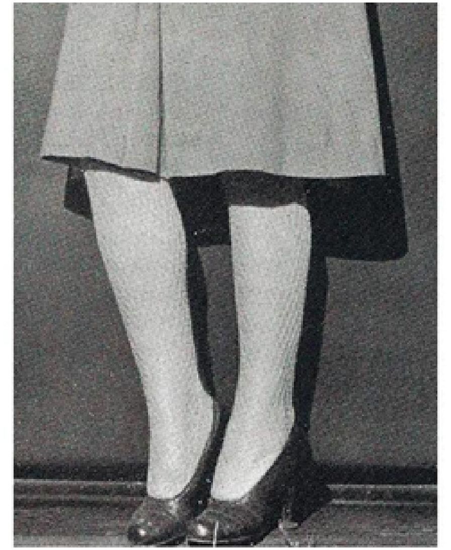 PATTERN #1435 SADARA STOCKINGS VINTAGE KNITTING