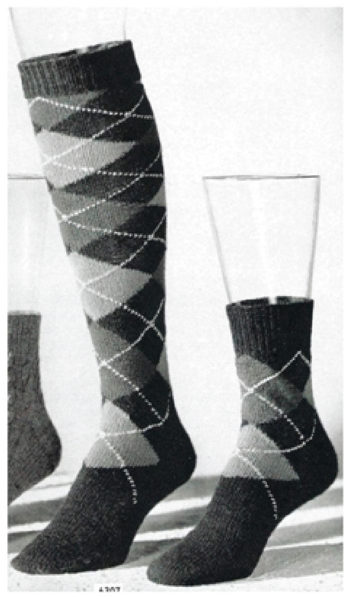 PATTERN #1441 DALKEITH VINTAGE KNITTING