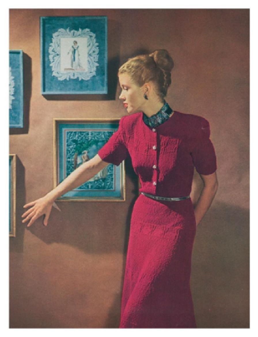 PATTERN #1457 ALL TIMER VINTAGE KNITTING