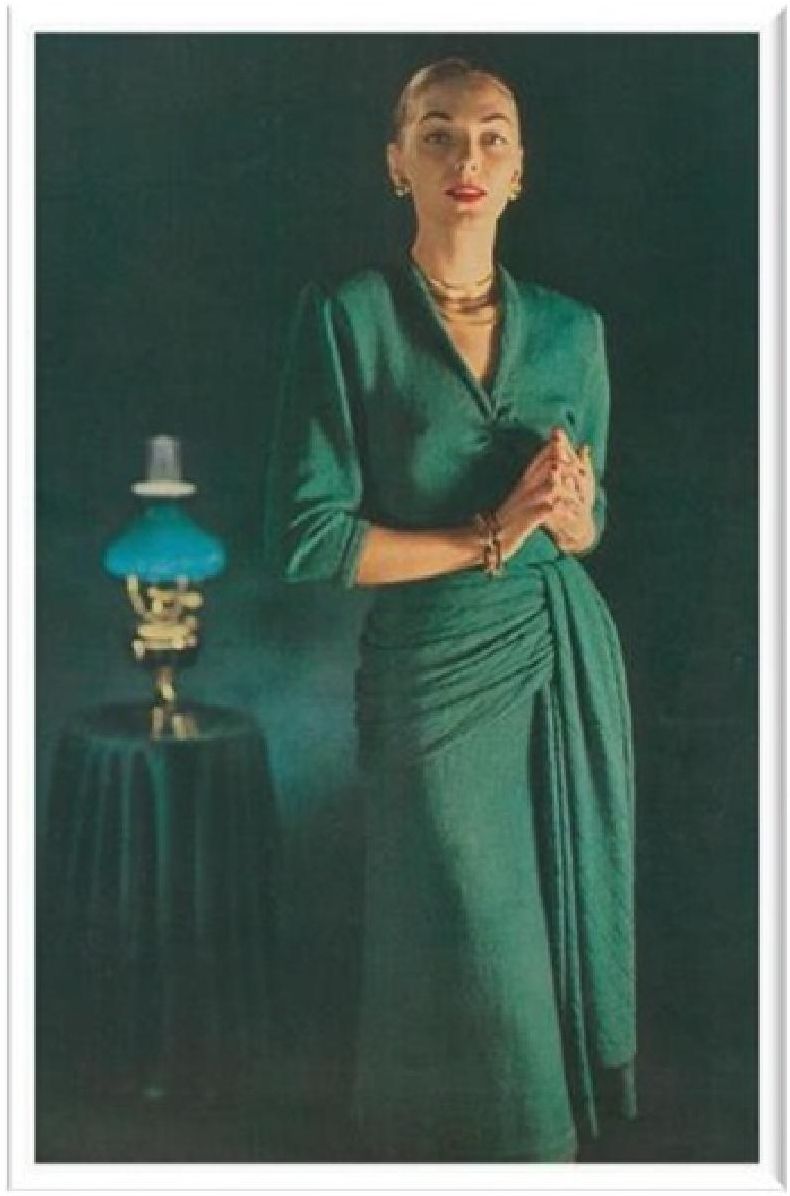 PATTERN #1463 HAREM SILHOUETTE VINTAGE KNITTING