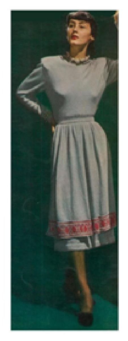 PATTERN #1466 DINNER DATE VINTAGE KNITTING