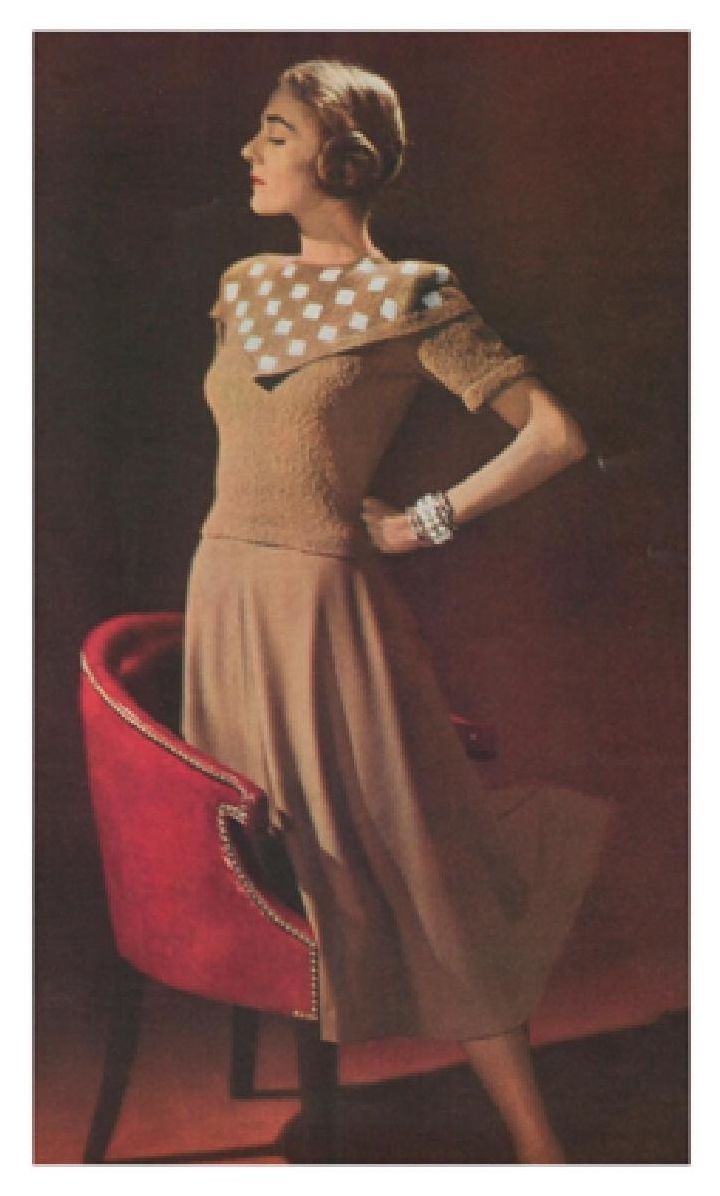 PATTERN #1467 CHECKMATES VINTAGE KNITTING