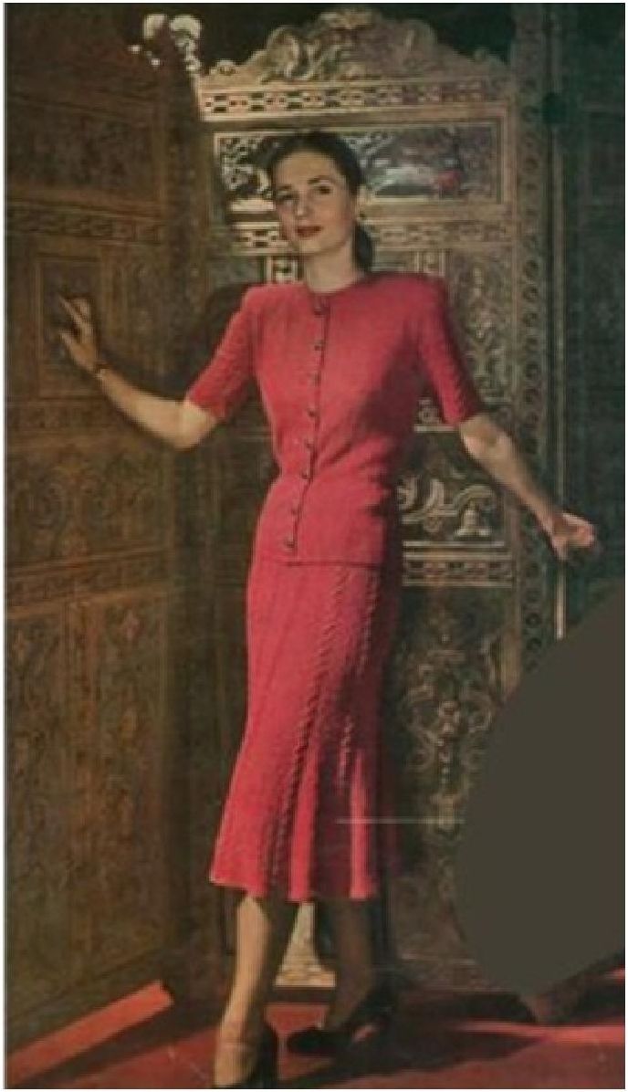 PATTERN #1468 MAINLINER VINTAGE KNITTING