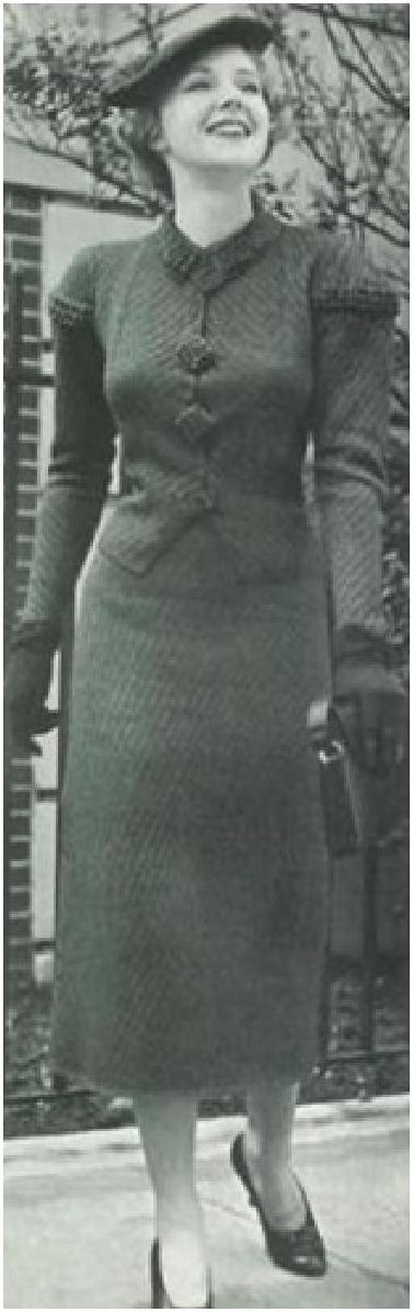 PATTERN #1469 CARA VINTAGE KNITTING