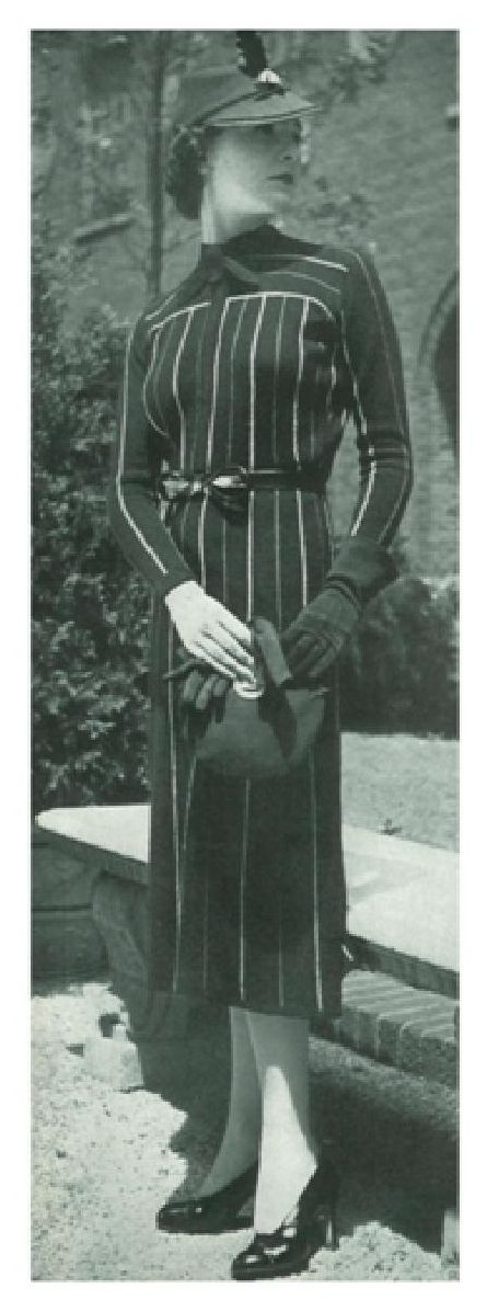 PATTERN #1471 CECILA VINTAGE KNITTING