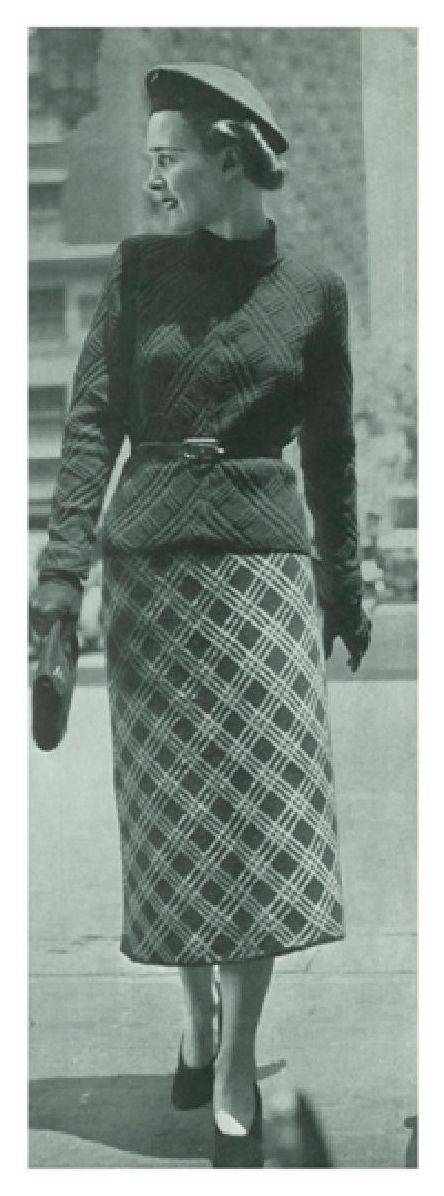 PATTERN #1472 ABBY VINTAGE KNITTING