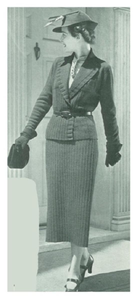 PATTERN #1475 INGRID VINTAGE KNITTING