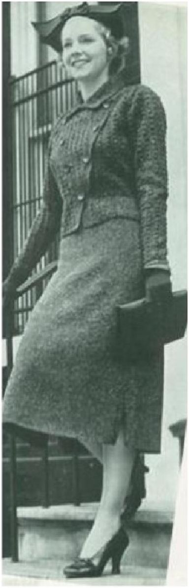 PATTERN #1477 LARISSA VINTAGE KNITTING