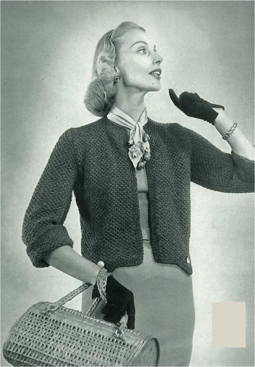 PATTERN #1479 FELICITY VINTAGE KNITTING