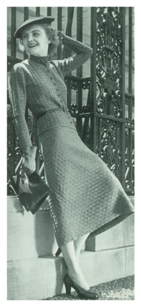 PATTERN #1482 VANESSA VINTAGE KNITTING