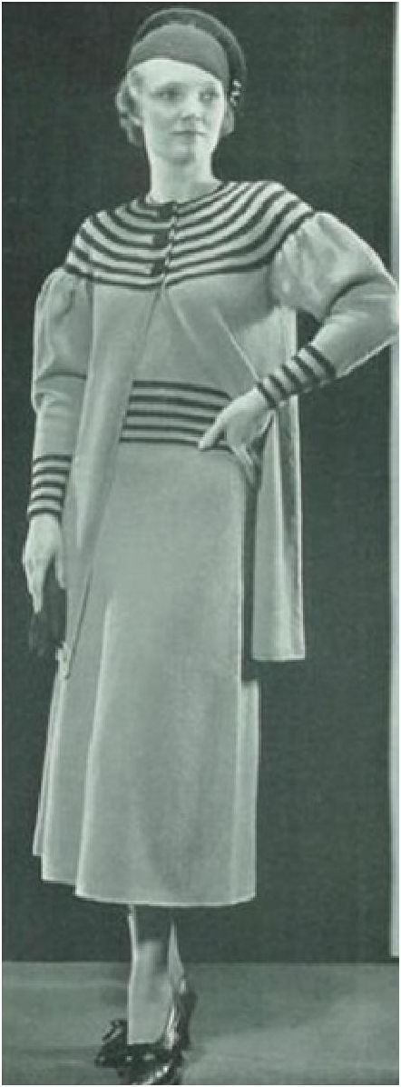 PATTERN #1486 VANITY FAIR VINTAGE KNITTING