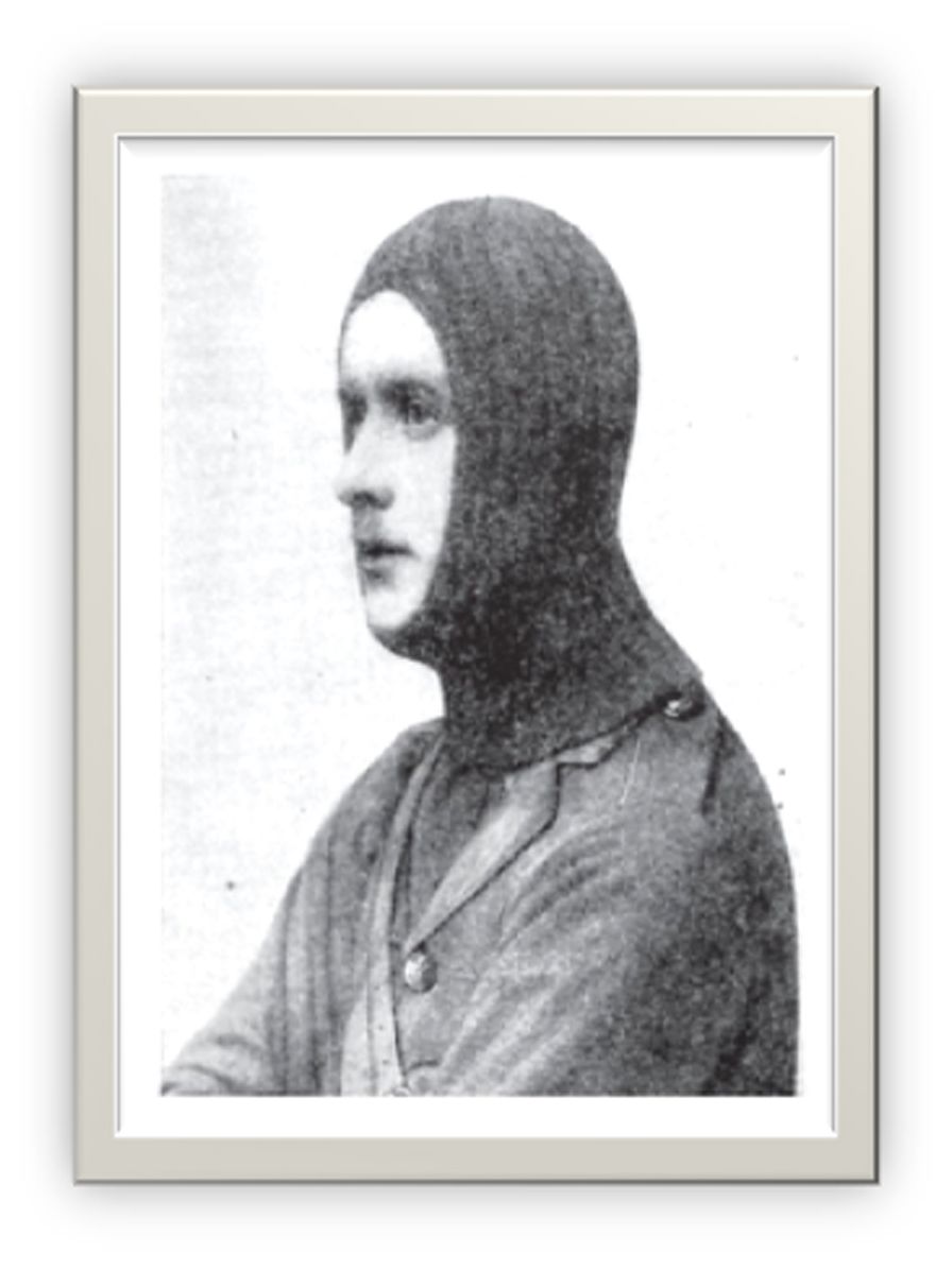 PATTERN #1500 SIMPLE HELMET VINTAGE KNITTING
