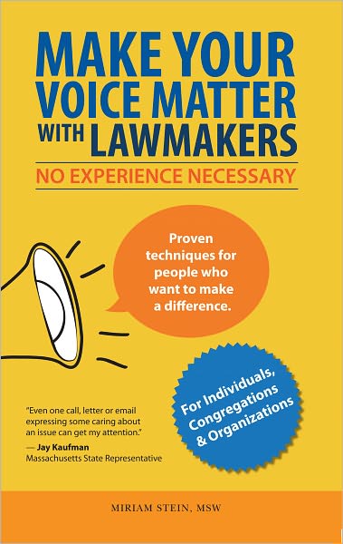 Make Your Voice Matter with Lawmakers: No Experience Necessary