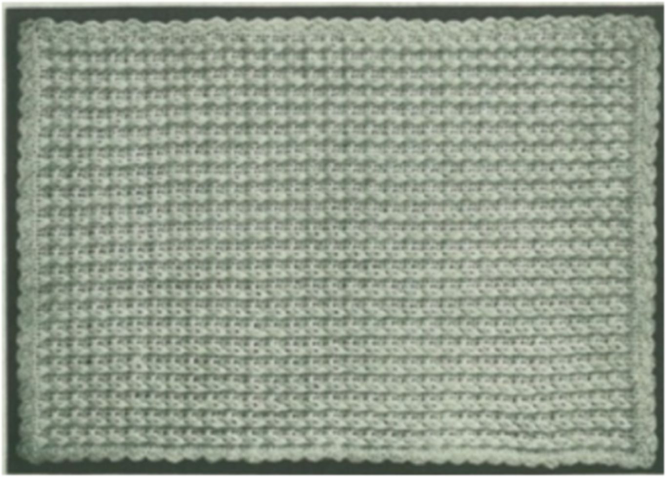 PATTERN #1608 THELMA WOOL AFGHAN VINTAGE CROCHET