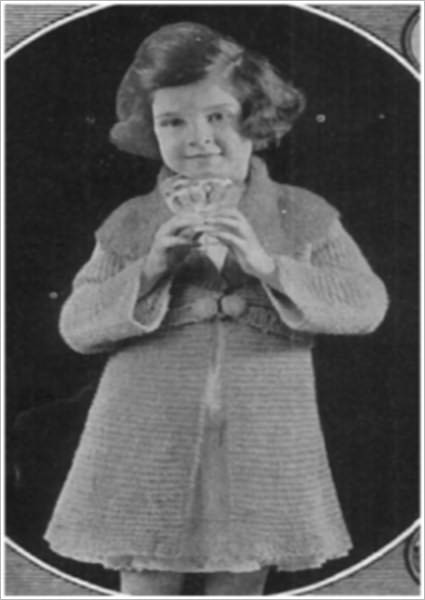 PATTERN #1619 DEENA KNITTED SWEATER VINTAGE KNITTING