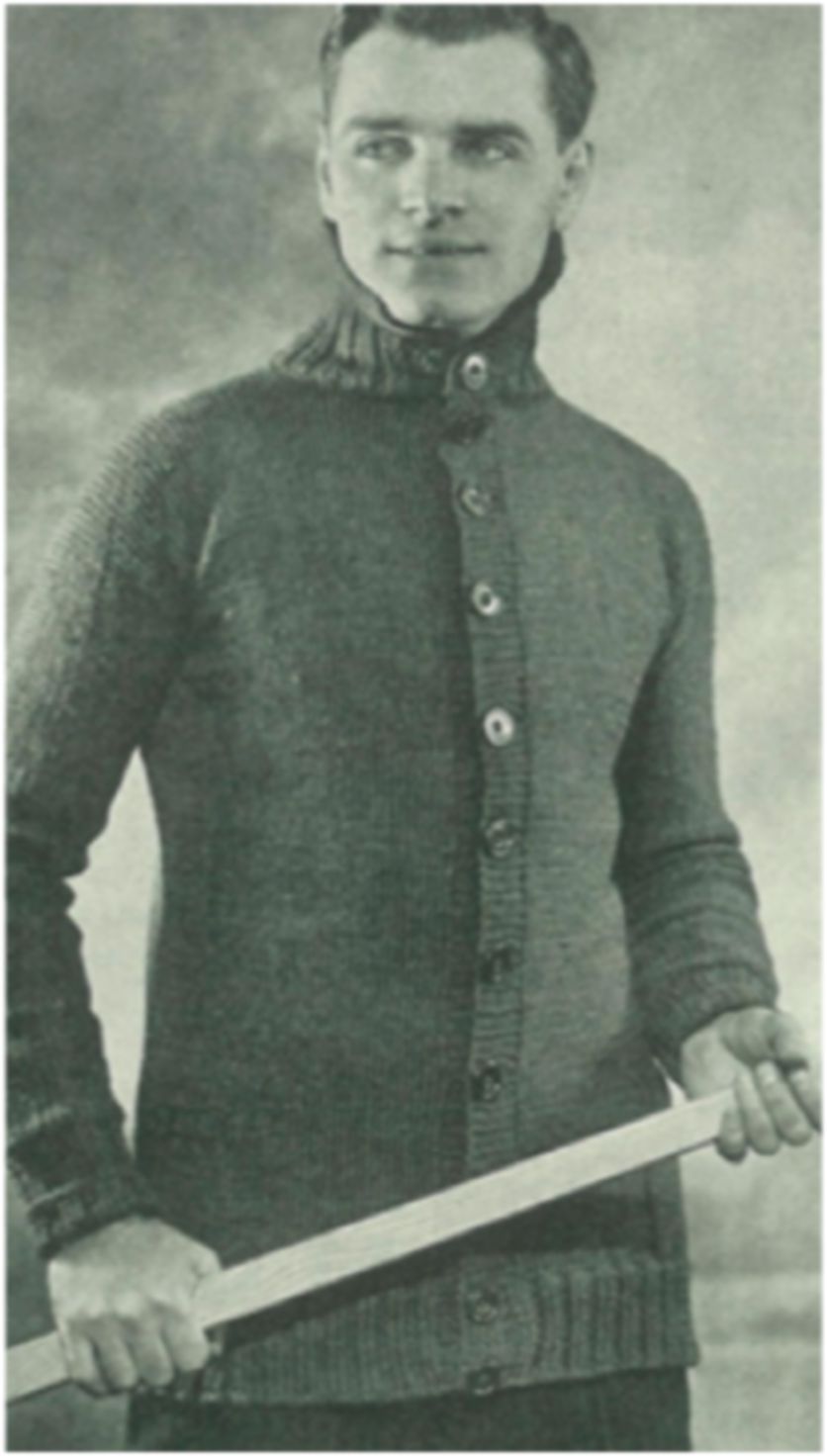 PATTERN #1620 EDDY SWEATER VINTAGE KNITTING