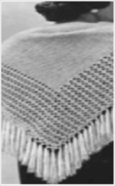 PATTERN #1628 METRON SHAWL VINTAGE KNITTING