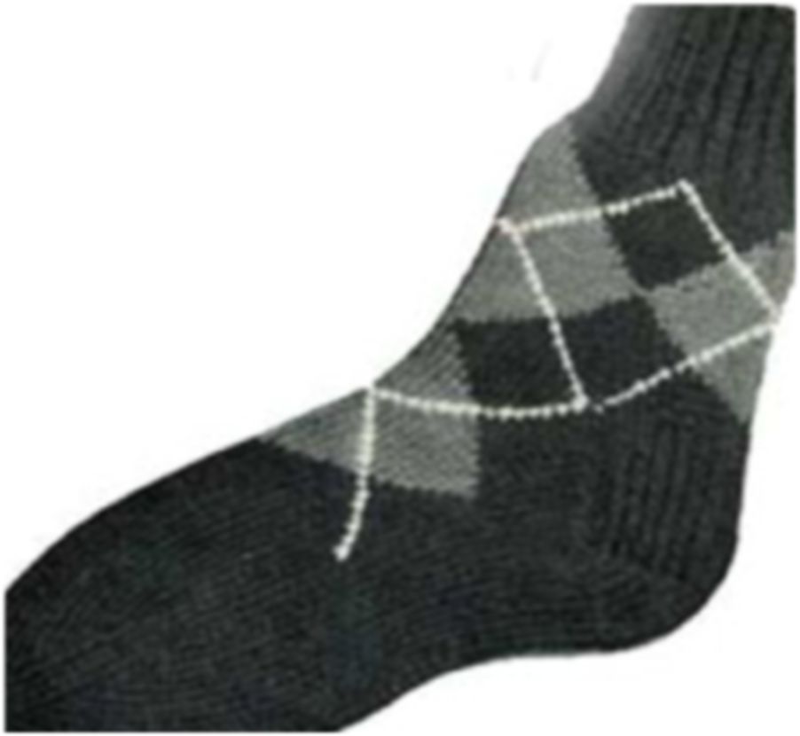 PATTERN #1636 VANESSA ARGYLE ANKLETS VINTAGE KNITTING