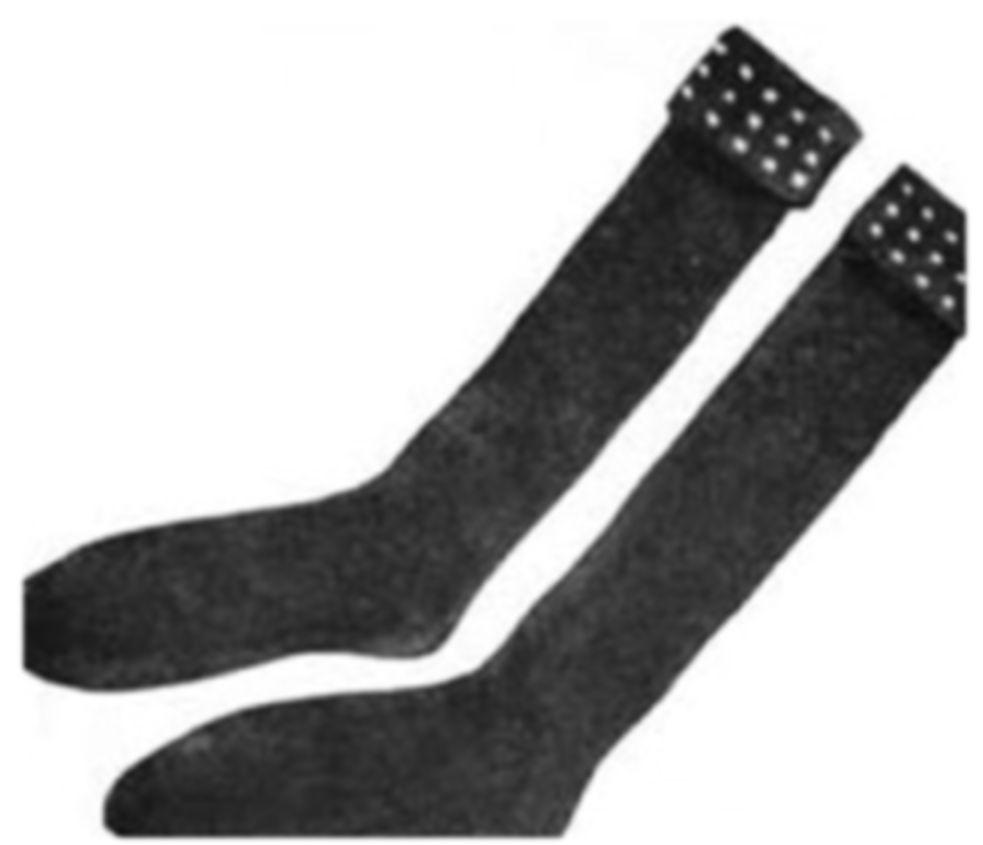 PATTERN #1645 CHILDREN'S KNEE HIGH SOCKS VINTAGE KNITTING