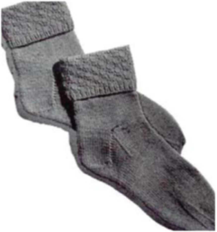 PATTERN #1646 CHILDREN'S SOCKS VINTAGE KNITTING