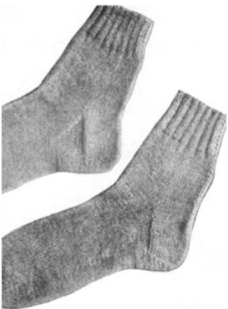 PATTERN #1656 CORINE SOCKS VINTAGE KNITTING