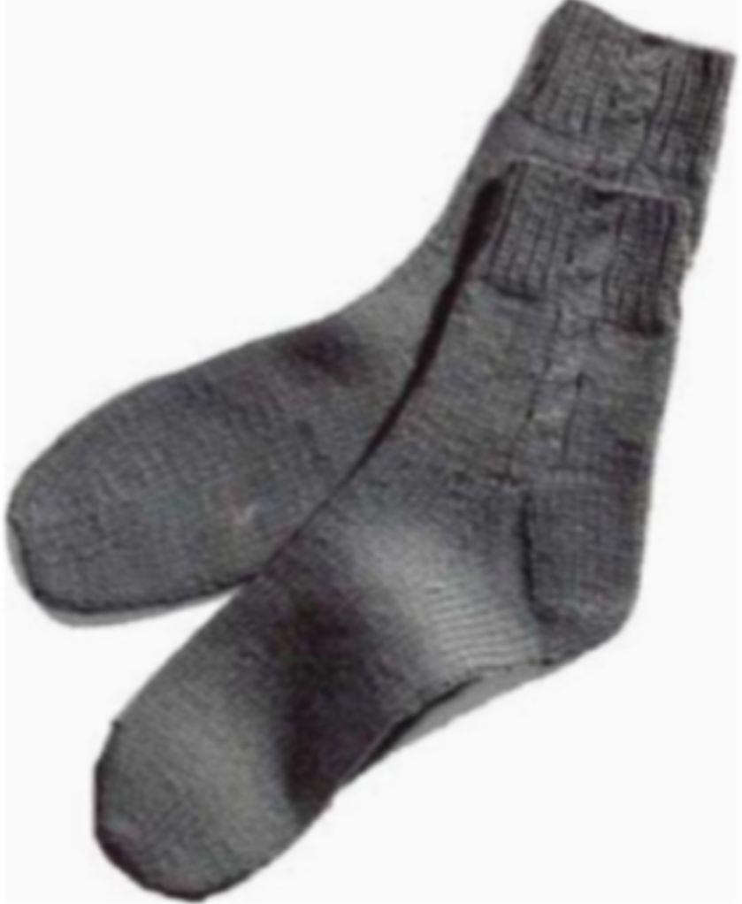 PATTERN #1658 CORA SPORT ANKLETS VINTAGE KNITTING