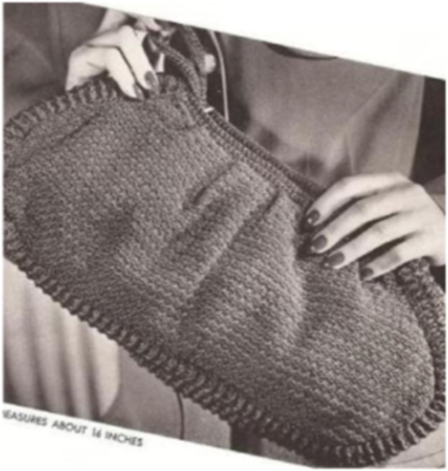 PATTERN #1901 DASHING CROCHET SOFTIE VINTAGE CROCHET