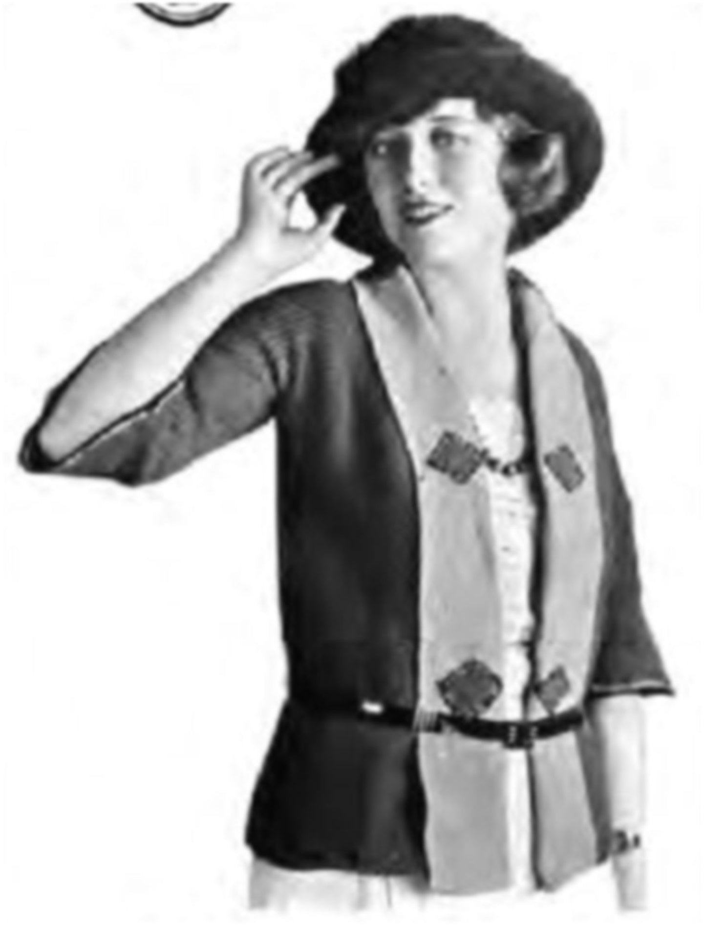 PATTERN #1913 ARIZONA TUXEDO VINTAGE KNITTING