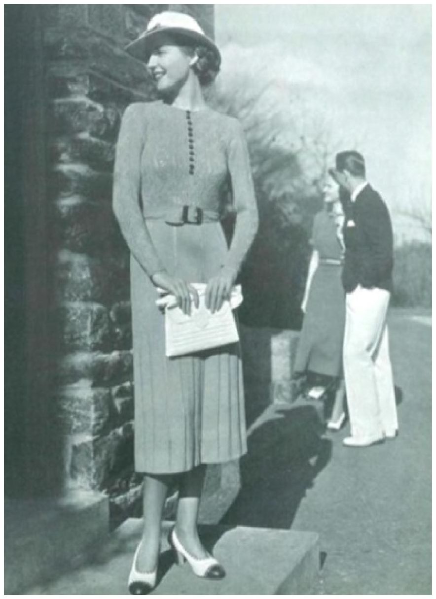 PATTERN #1085 FIESTA VINTAGE KNITTING