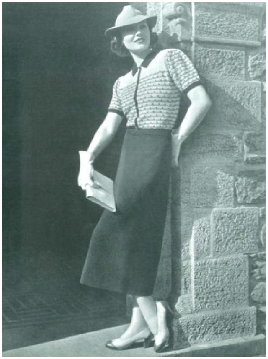 PATTERN #1087 SPECTATOR VINTAGE KNITTING