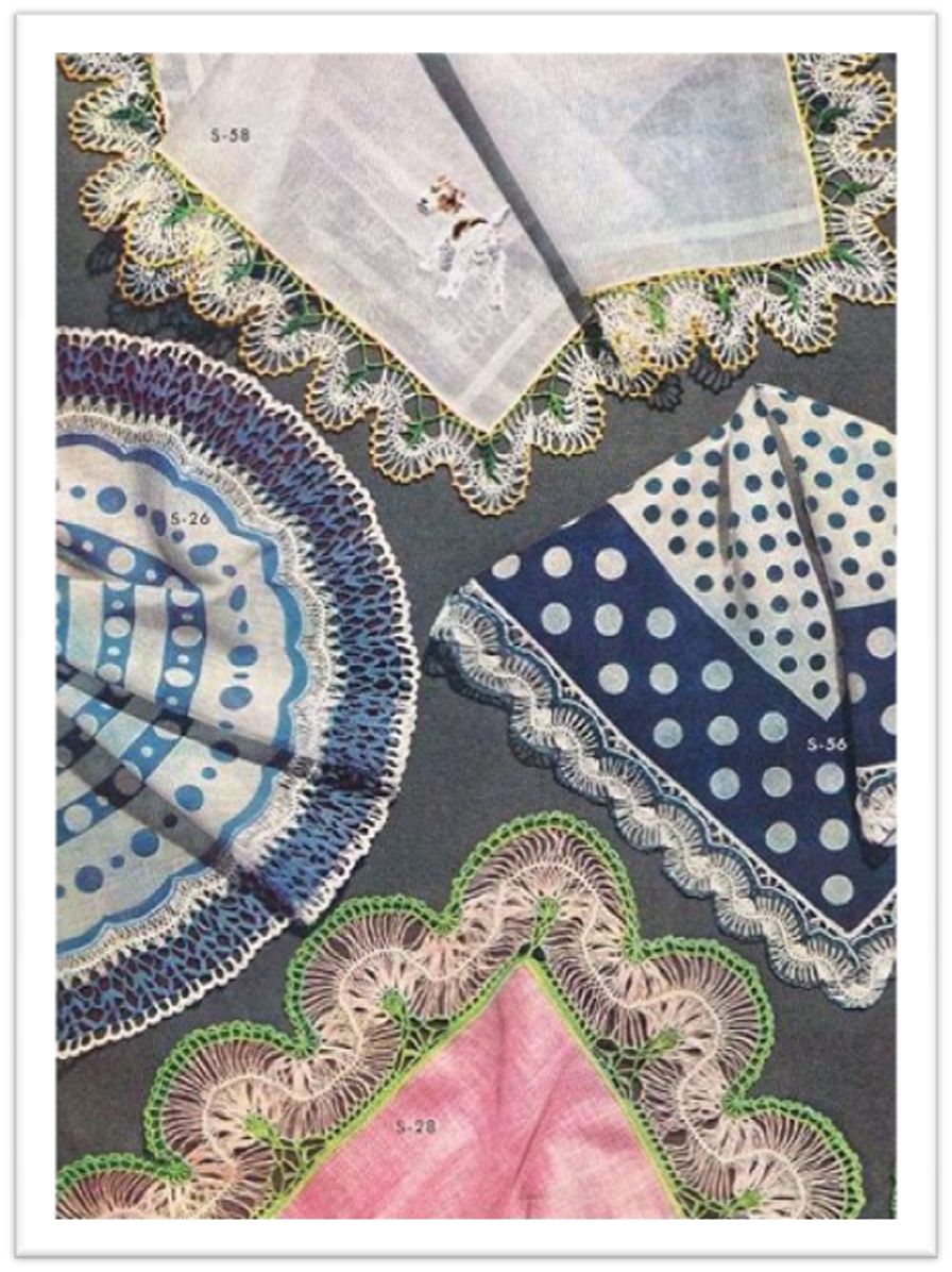 PATTERN #1094 HANKIE PANKIE VINTAGE CROCHET