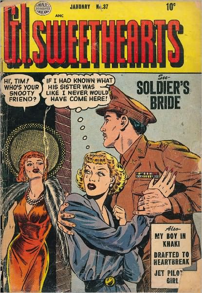 GI Sweethearts Number 37 Love Comic Book