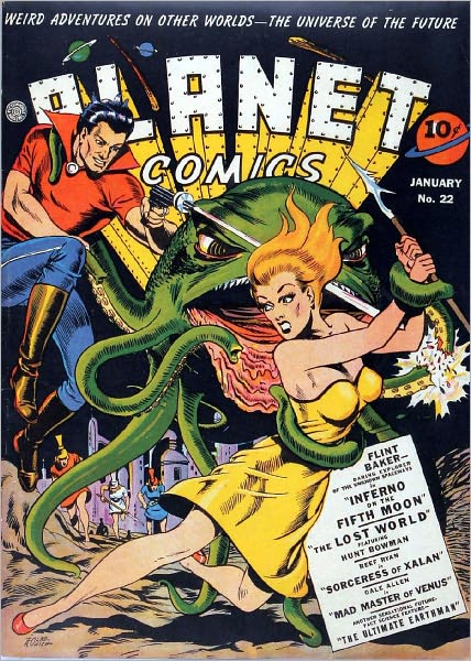 Planet Comics Number 9 Fantasy Comic Book
