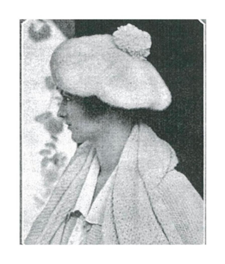 PATTERN #1221 THE ABERDEEN TAM VINTAGE KNITTING