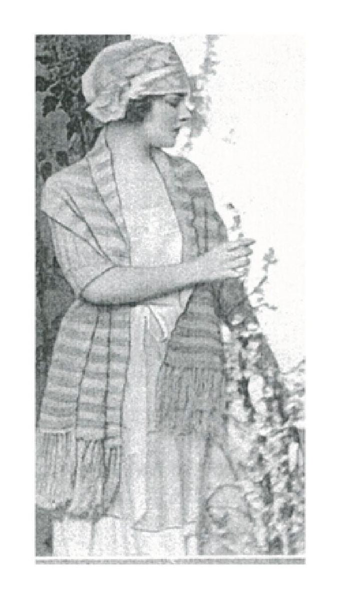 PATTERN #1226 VERONA SCARF VINTAGE KNITTING