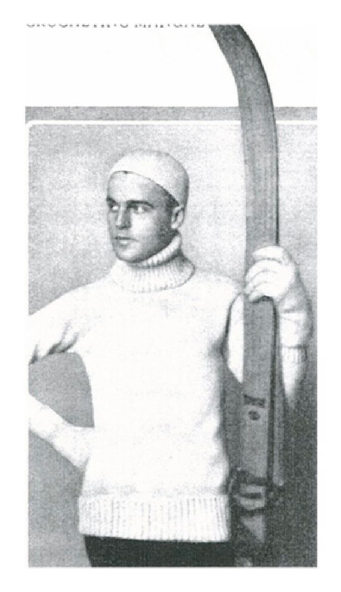 PATTERN #1228 THE CAMBRIDGE SWEATER VINTAGE KNITTING