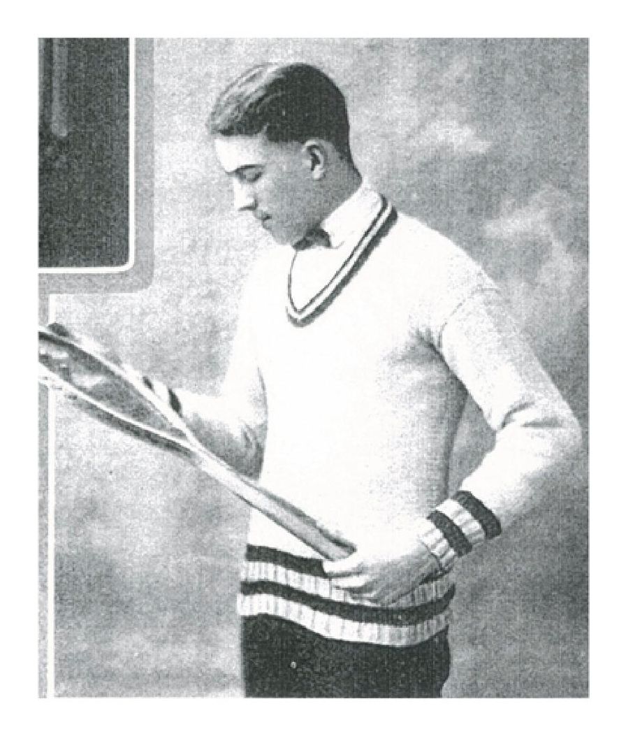 PATTERN #1229 THE HURLEY SWEATER VINTAGE KNITTING
