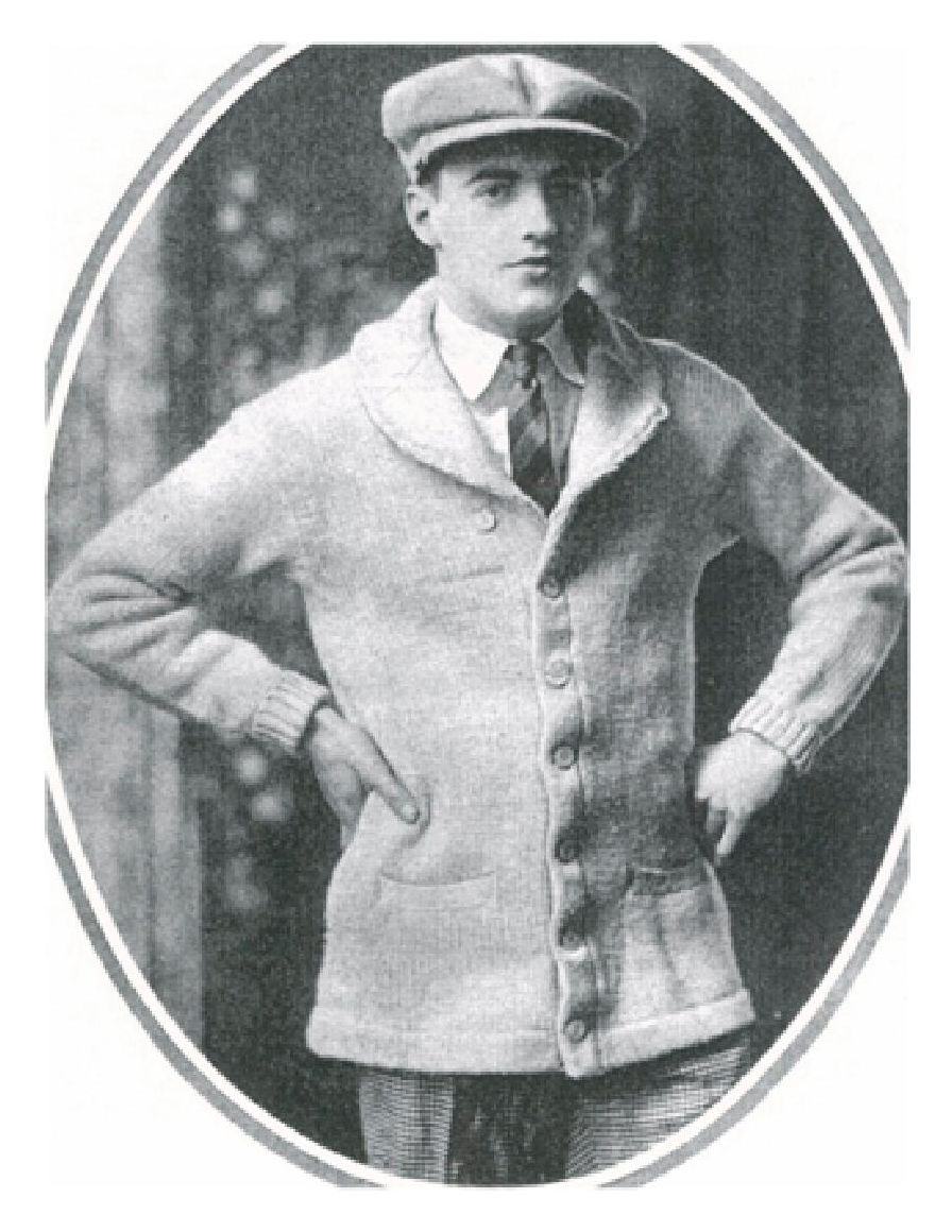 PATTERN #1231 THE SHREWSBURY SWEATER VINTAGE KNITTING