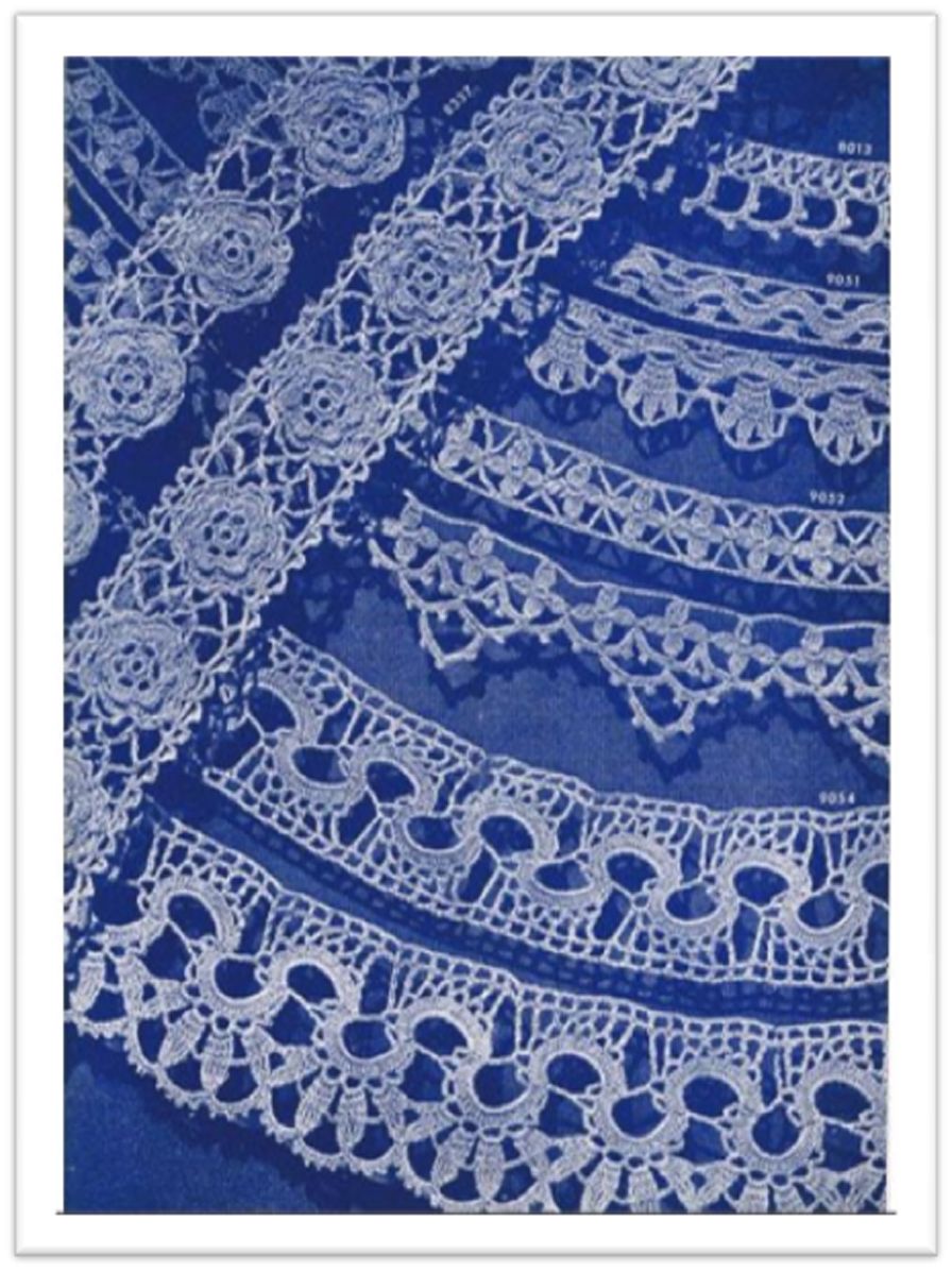 PATTERN #1267 EDGING VINTAGE CROCHET