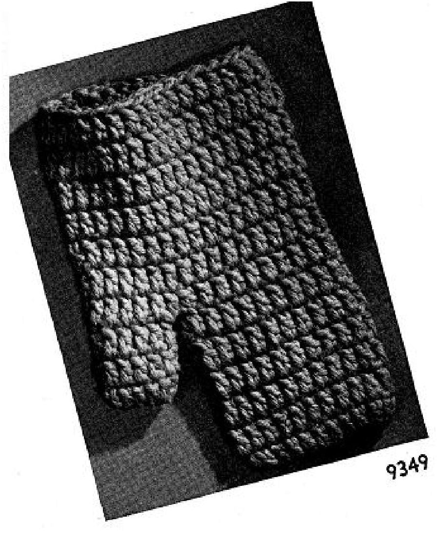 PATTERN #1307 KITCHEN MIT VINTAGE CROCHET