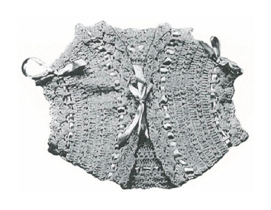 PATTERN #1319 HUG ME TIGHT VINTAGE CROCHET