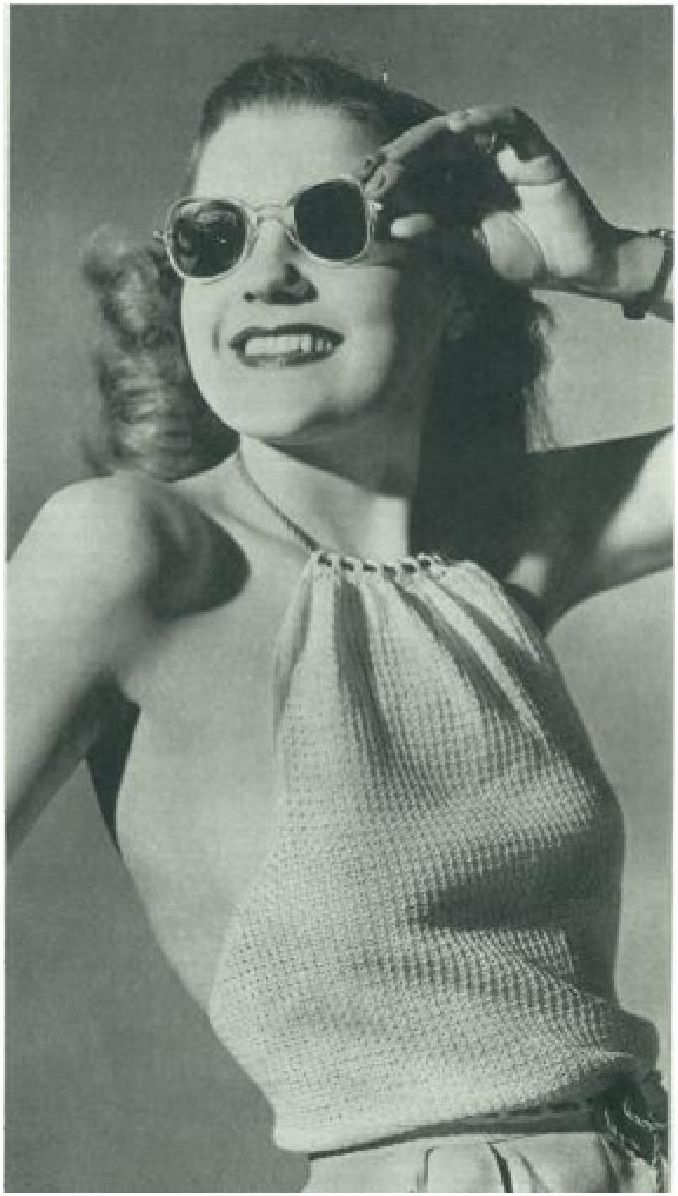 PATTERN #1330 HALTER VINTAGE CROCHET