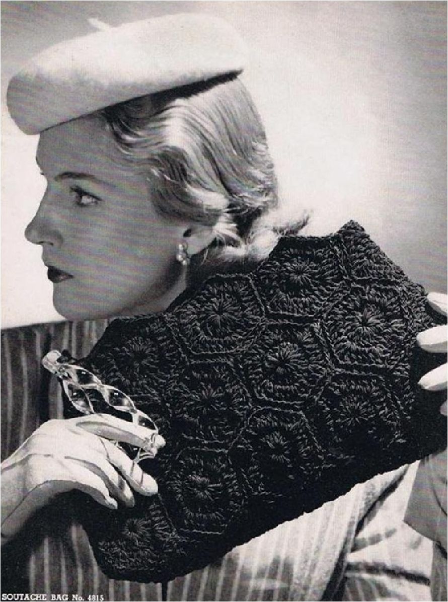 PATTERN #1332 EMILY BAG VINTAGE CROCHET