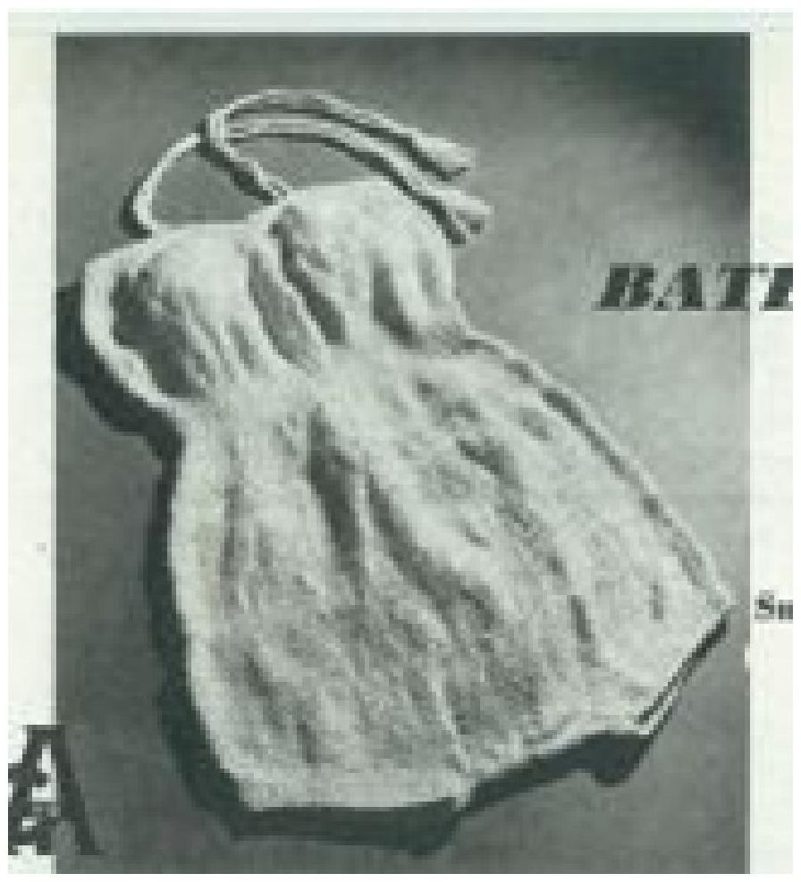 PATTERN #1333 BATHING SUIT WITH SKIRT VINTAGE KNITTING